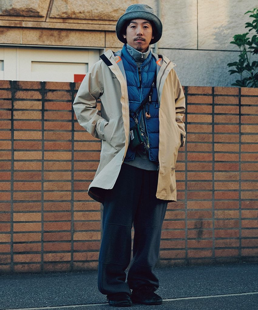 ノース、パタゴニア、マーモット！“街で着るアウトドア”の模範解答をパパラッチで発見 - 9枚目の画像