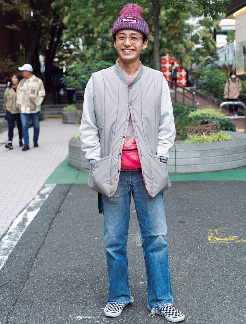 トレンドのベストはどう着るのが正解？ 街角スナップで見つけた好例15連発 - 13枚目の画像