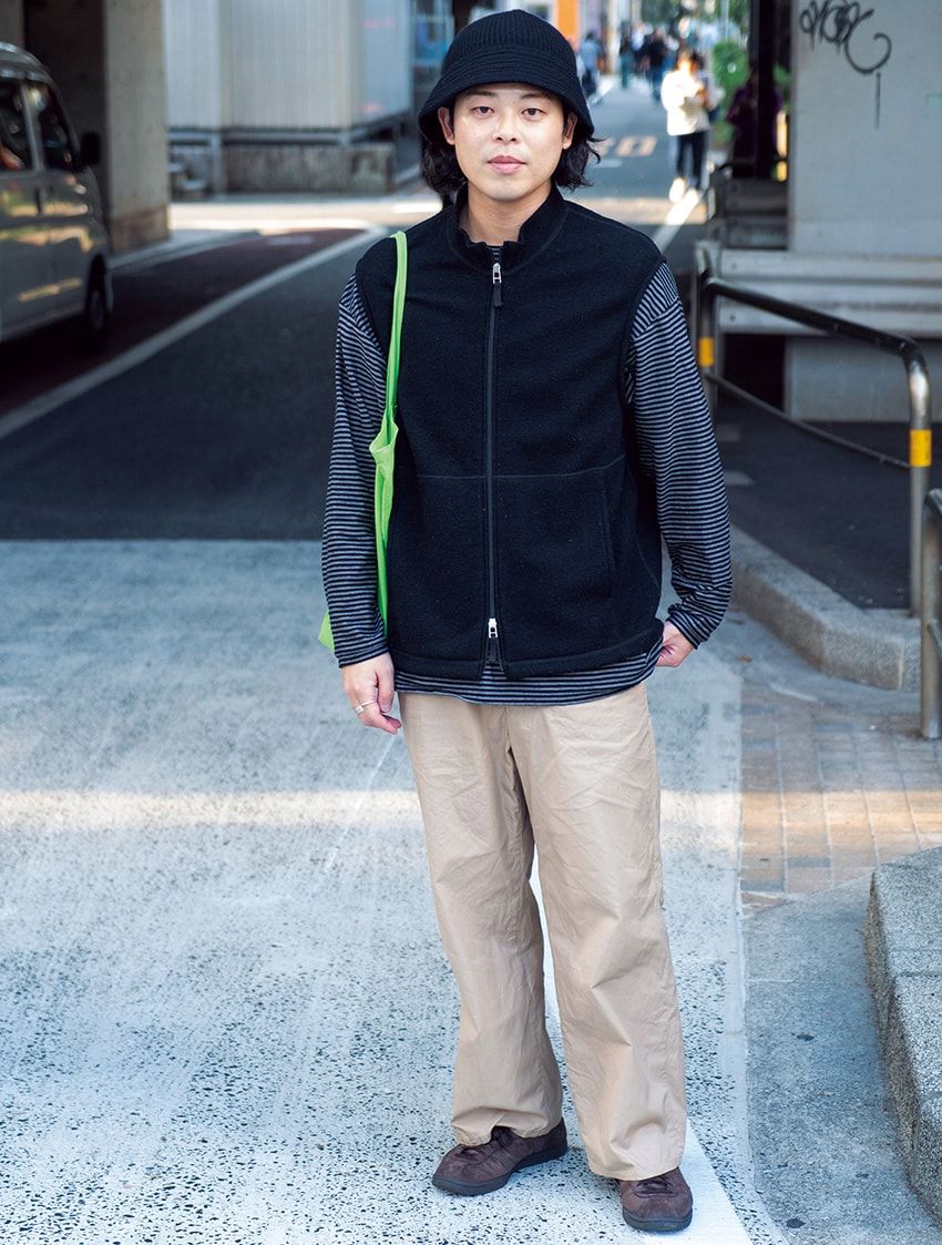 トレンドのベストはどう着るのが正解？ 街角スナップで見つけた好例15連発 - 16枚目の画像