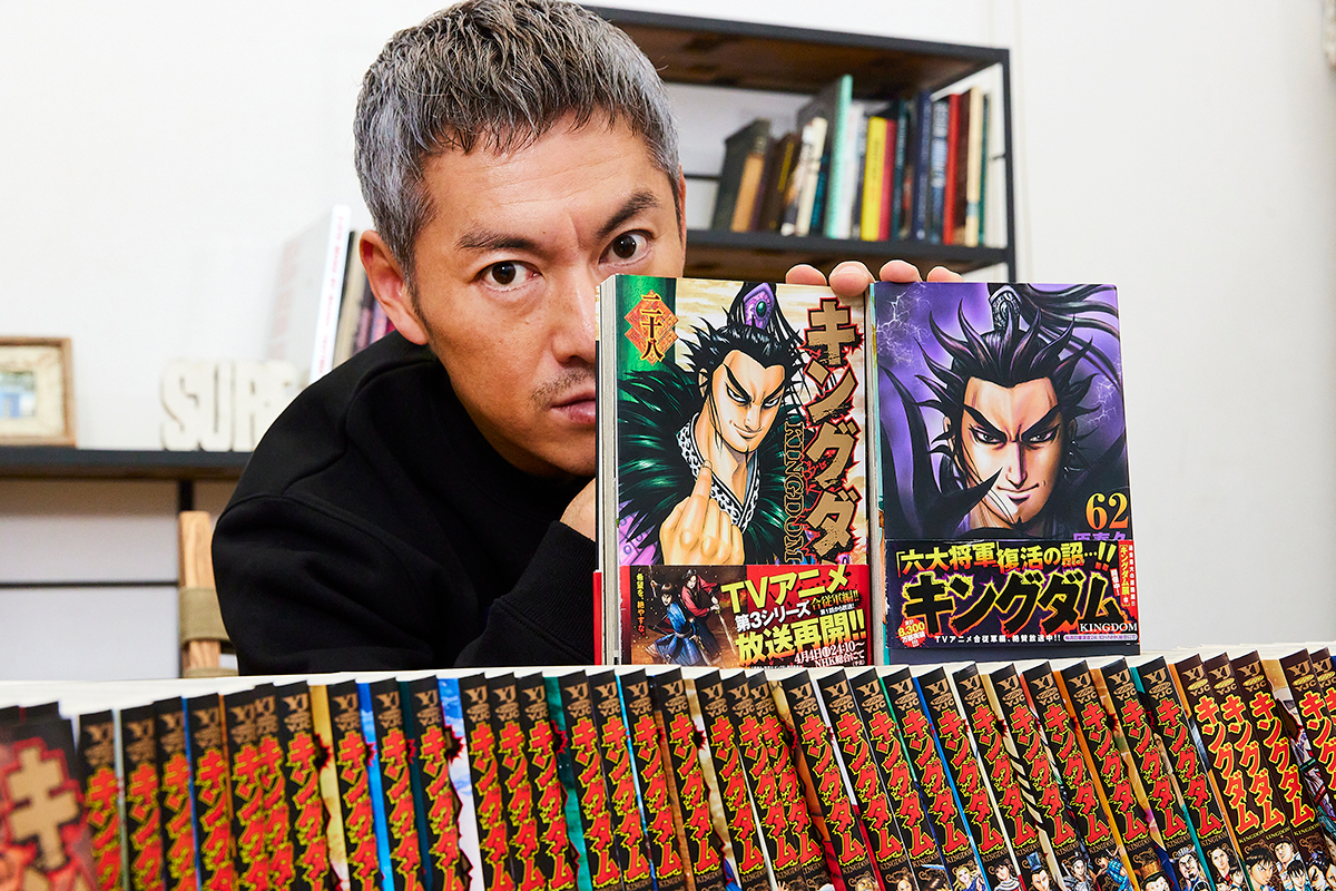 キングダム　桓騎　二重テープ 桓騎が絡むシーンは全部が山場！」般若が語る『キングダム