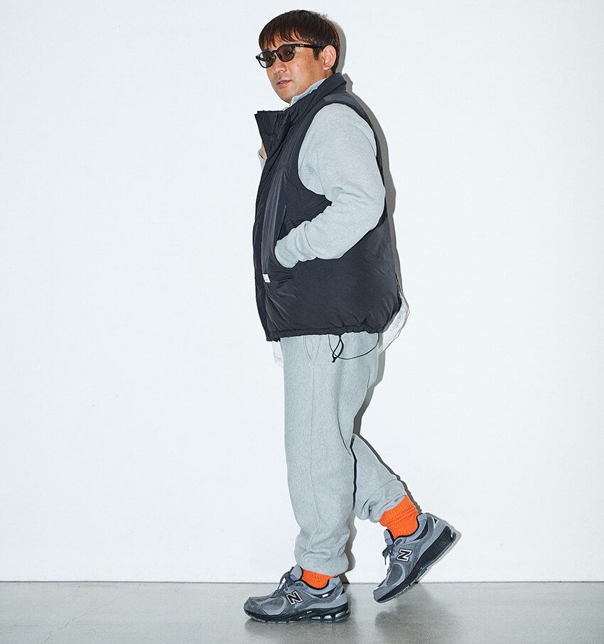 【アルピー酒井を大改造】パジャマ見えから脱却できるスウェット上下の着こなし術 - 5枚目の画像