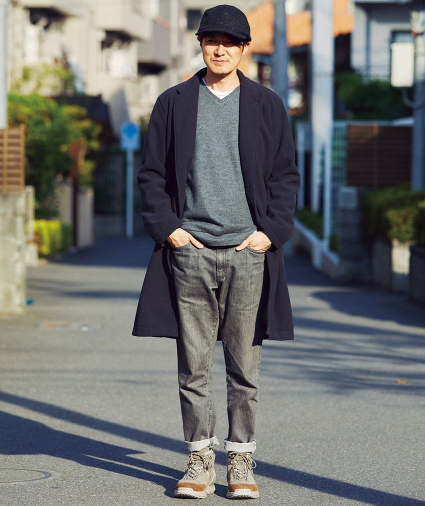 デニムで清潔感を纏う男たちをパパラッチ！上品さは配色やアイテム使いでプラスオン - 5枚目の画像