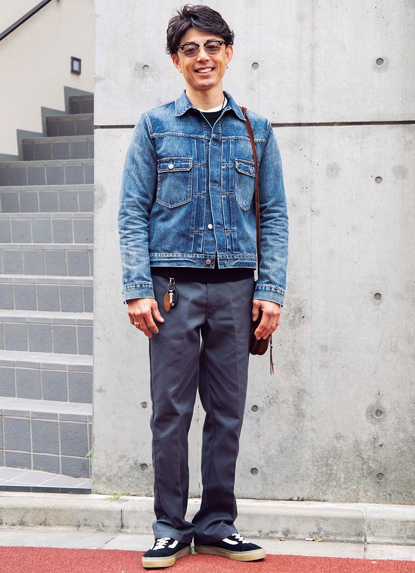 デニムで清潔感を纏う男たちをパパラッチ！上品さは配色やアイテム使いでプラスオン - 9枚目の画像