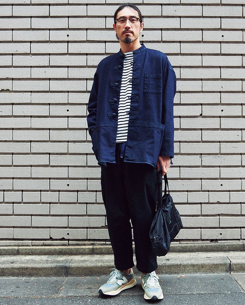 デニムで清潔感を纏う男たちをパパラッチ！上品さは配色やアイテム使いでプラスオン - 13枚目の画像