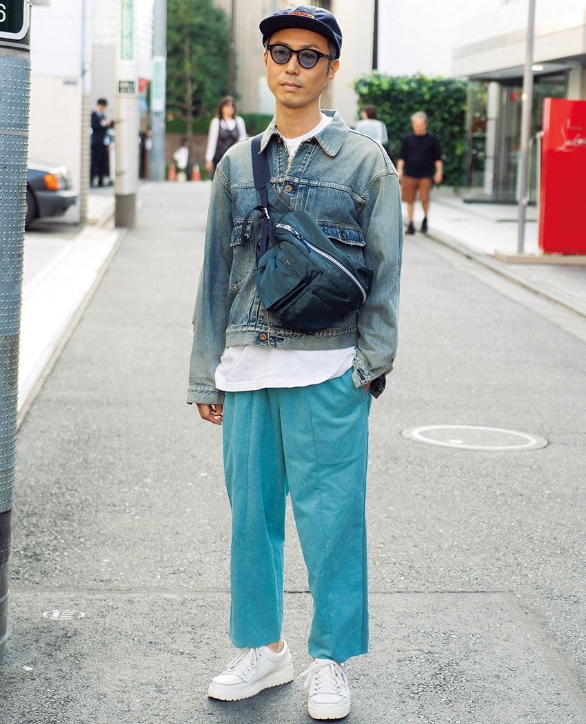 デニムで清潔感を纏う男たちをパパラッチ！上品さは配色やアイテム使いでプラスオン - 14枚目の画像