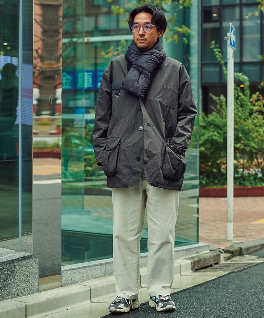 アウター＆ボトムスの冬のワンツーコーデ集。重ね着せずとも格好いいワケを探る！ - 8枚目の画像