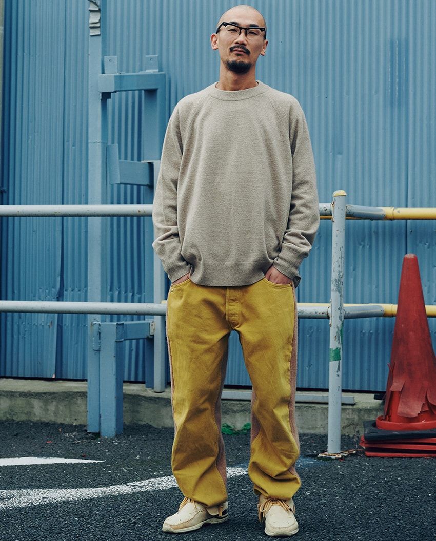 ニットorスウェットで作る冬のワンツーコーデ。スナップで見つけた9人の巧者たち - 13枚目の画像