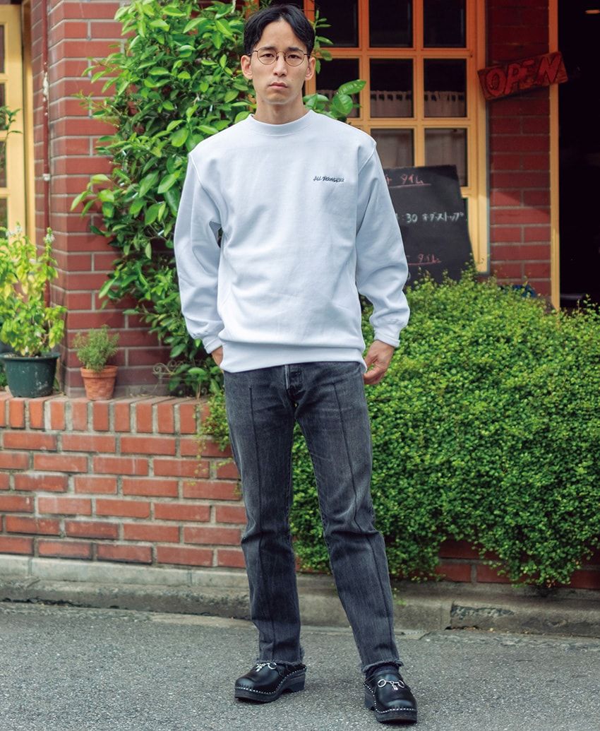 ニットorスウェットで作る冬のワンツーコーデ。スナップで見つけた9人の巧者たち - 10枚目の画像