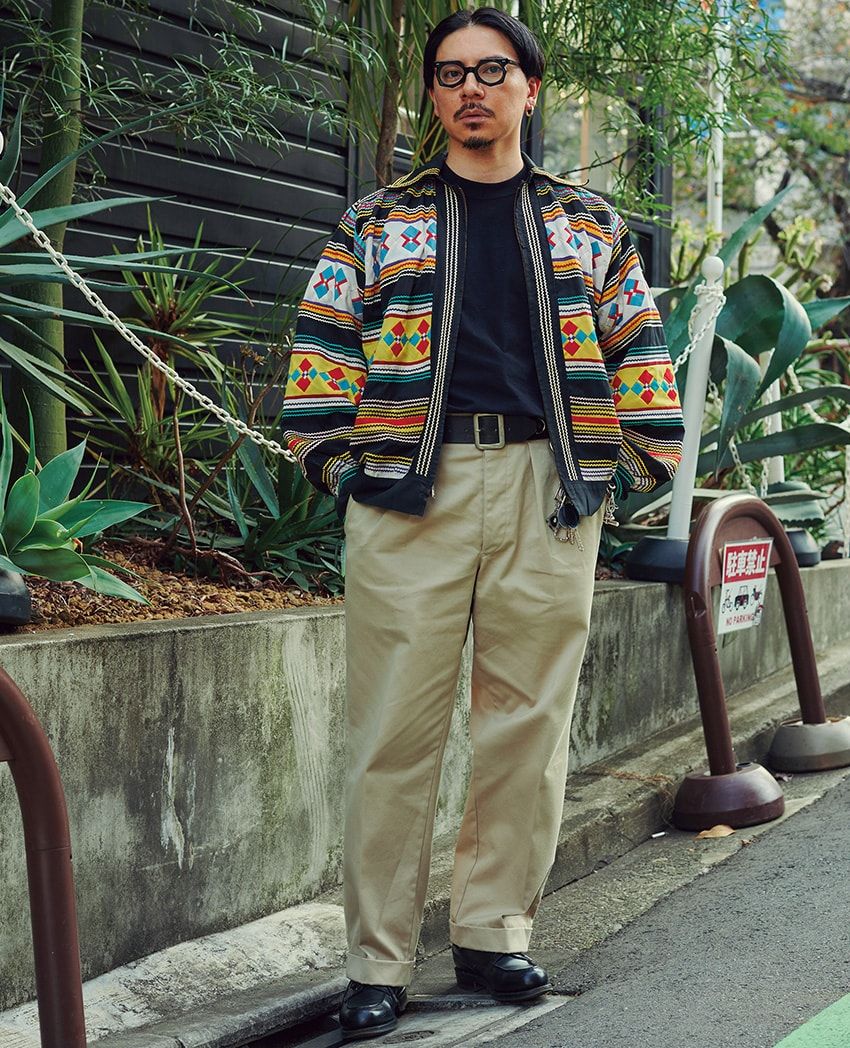 30代、40代のリアル。若作りではなく若々しく柄モノを着る大人たちをスナップ！ - 6枚目の画像