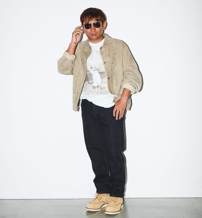 「2024年版ベッカムコーデ」の作り方。アルピー酒井が男前スタイルに大変身！ - 8枚目の画像