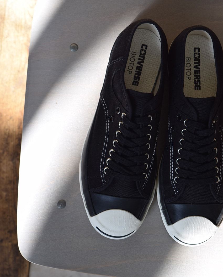特別な黒を纏ったコンバース「ジャックパーセル」は70年代モデルがベースのビオトープ別注 - 16枚目の画像