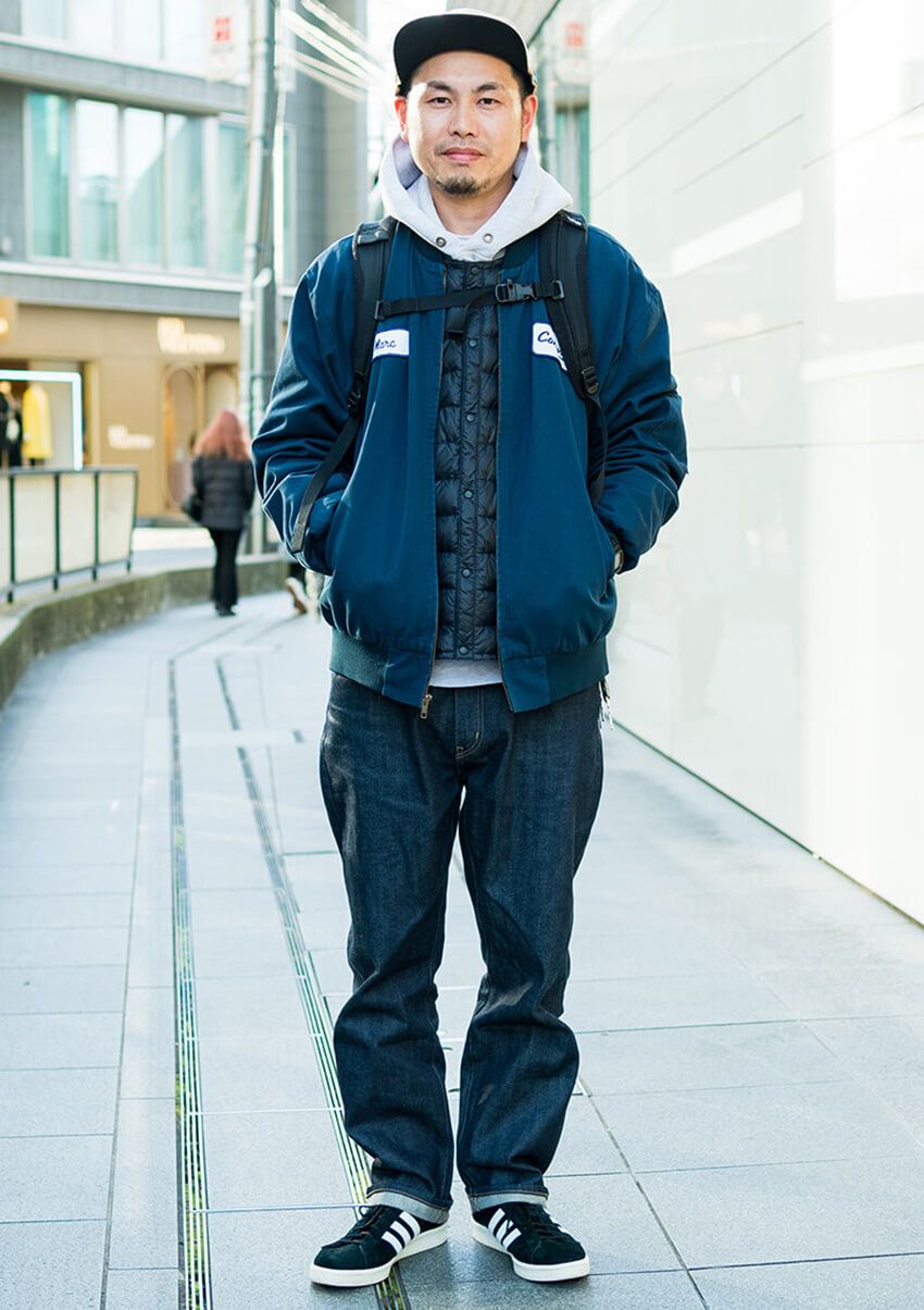 【30代、40代のインナーダウン】タイオン、ユニクロetc.9人の“忍ばせ術”をスナップで - 9枚目の画像