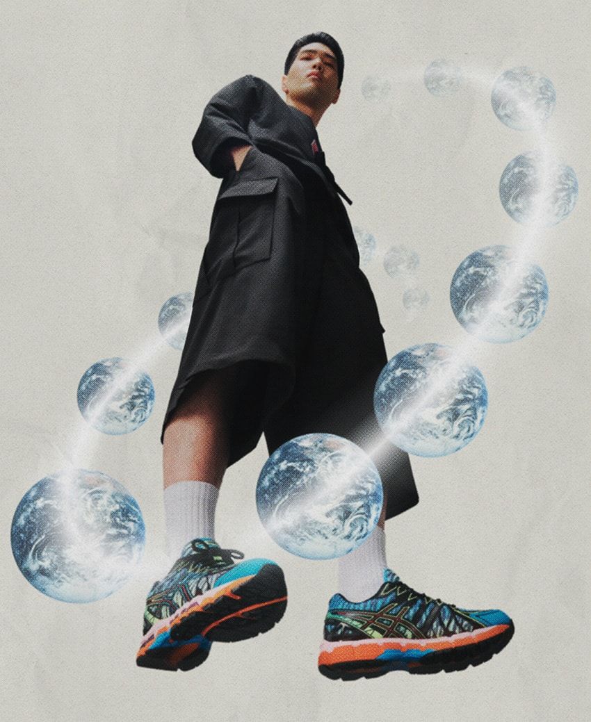 Nigo率いるKENZOがアシックスとコラボ！3つの「ゲルカヤノ 20」が抽選受付中！ - 6枚目の画像