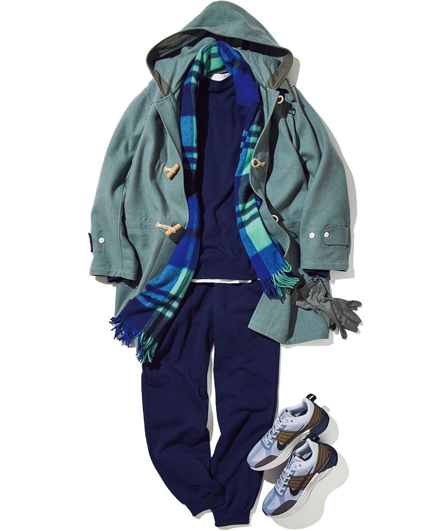 真冬から初春まで、スウェットを100%謳歌するスタイル集。“プルオーバー以外”にも注目！ - 2枚目の画像