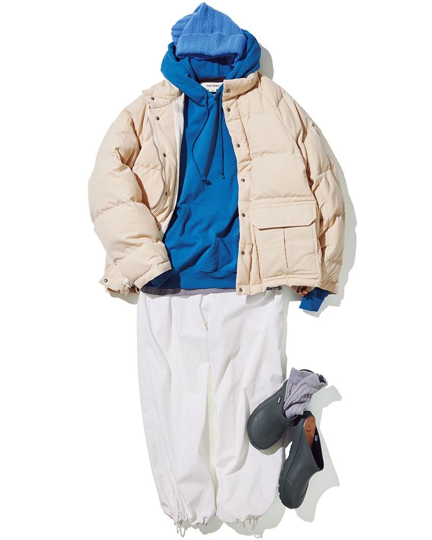 真冬から初春まで、スウェットを100%謳歌するスタイル集。“プルオーバー以外”にも注目！ - 7枚目の画像