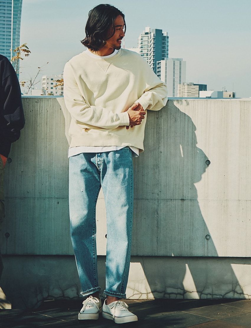 アメカジでもビジカジでも使えるスウェット紹介。ポイントはシルエットにあり！ - 5枚目の画像