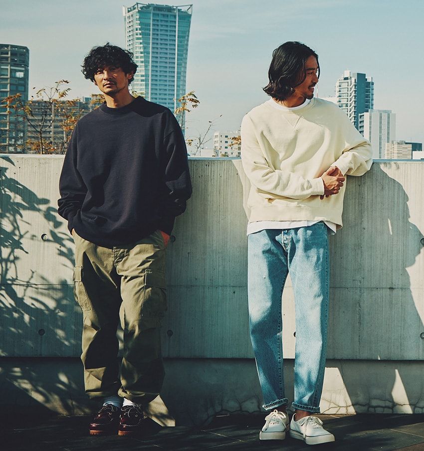 アメカジでもビジカジでも使えるスウェット紹介。ポイントはシルエットにあり！ - 3枚目の画像