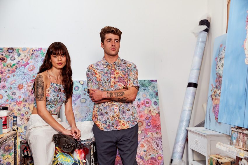 「RVCA」がLAのアーティスト、セージ・ヴォーンとコラボ！アートワークで彩る11アイテム - 3枚目の画像