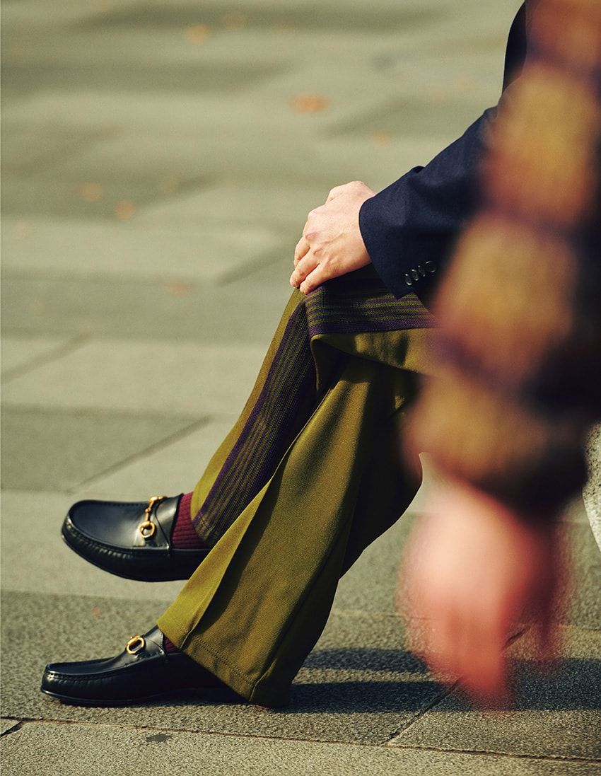 グッチにニードルズ、ロエベにオンのスウェット。唯一無二の“ラグスポ”スタイル3選 - 2枚目の画像