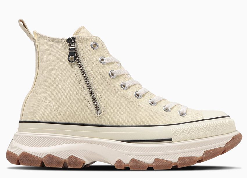 「コンバース」トレックウェーブに新作登場。ジッパー仕様とブーツライクなレザー仕様の2モデル - 3枚目の画像