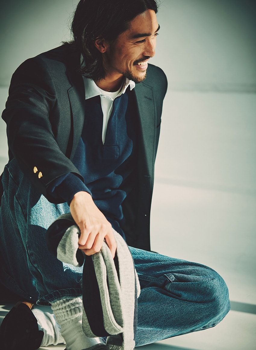 ブレザーコーデにラガーシャツが欠かせない。理由、選び方、着こなし好例を紹介 - 3枚目の画像