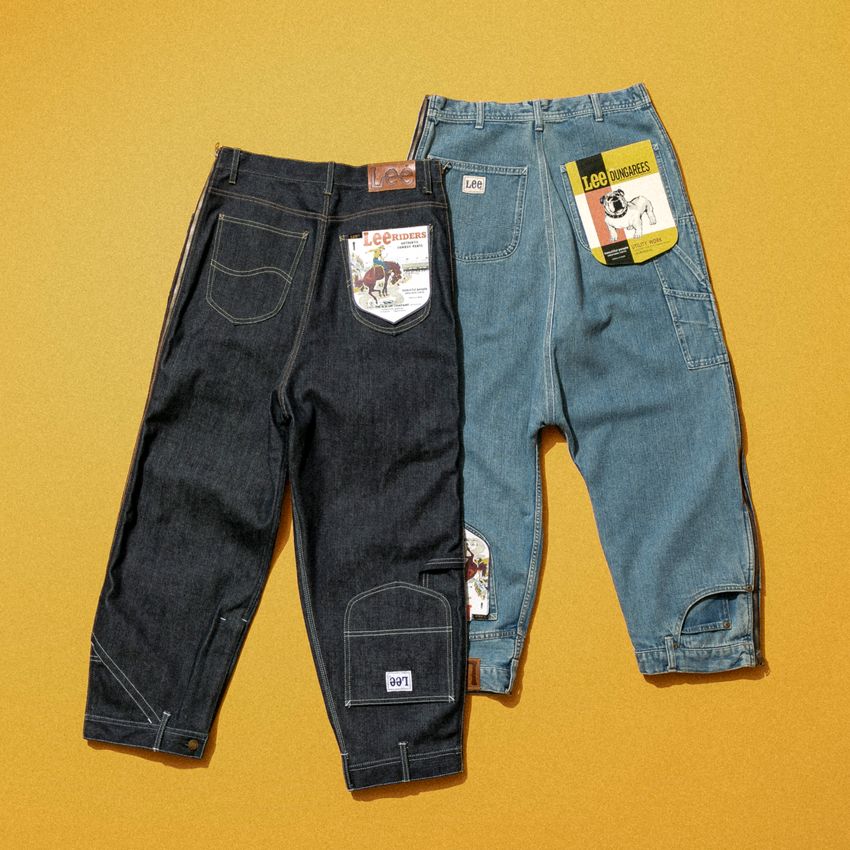逆さま「Lee」は1着で2度おいしいデニム。ビューティフルピープルとのコラボで見せた驚きの技法 - 10枚目の画像