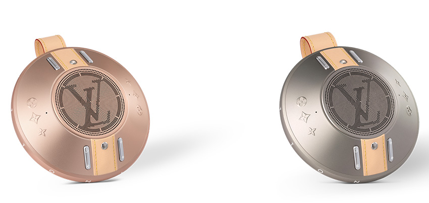 ルイ・ヴィトン」の革新的スピーカー。ダモフラ柄でファレル