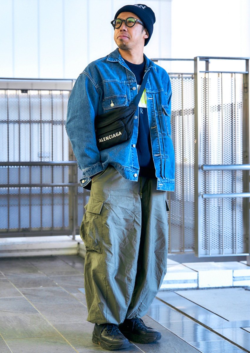 ジャケット BALENCIAGA デニムジャケット （キャップなし）（BALENCIAGA