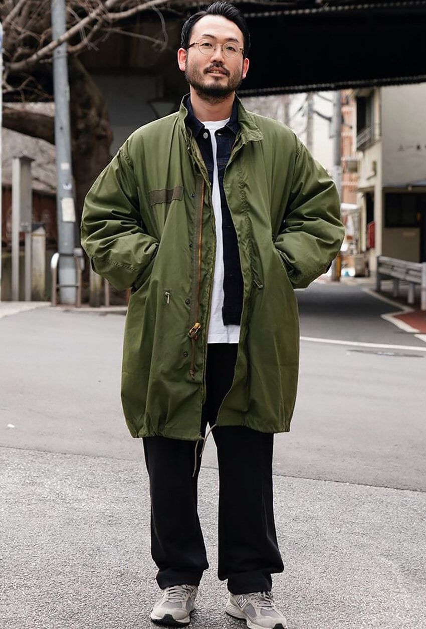 アルピー平子が“体型カバー”コーデで大変身！古着ミリタリースナップ集【今週の人気記事TOP5】 - 3枚目の画像