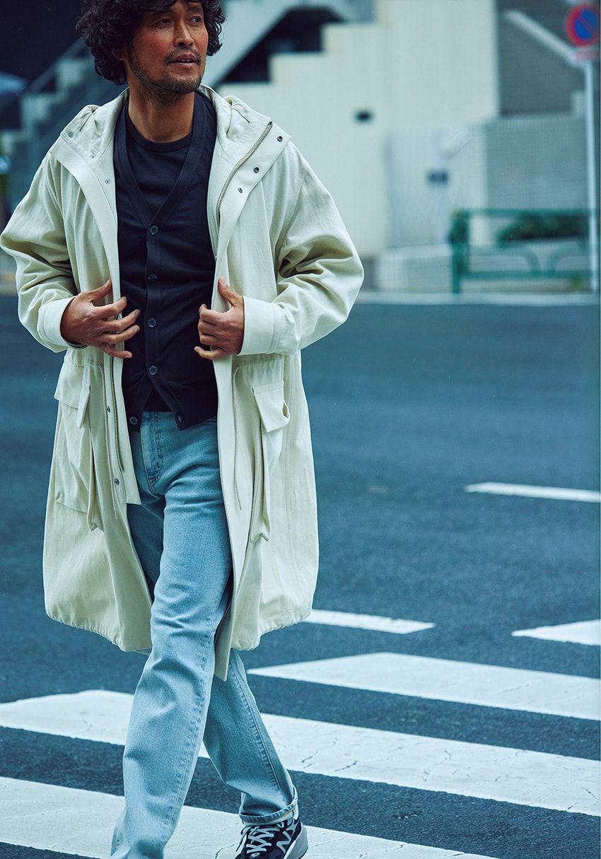 単調じゃつまらない！王道品番デニムのマンネリ回避術。“変化球ニット”で着こなしを新鮮に - 3枚目の画像