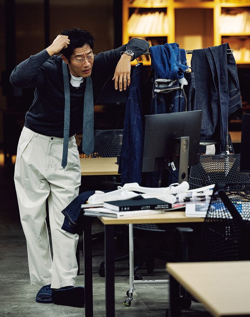 デニムの仕事コーデ3連発！ユースケ部長＆サクライ課長が接待に選んだセットアップ - 8枚目の画像