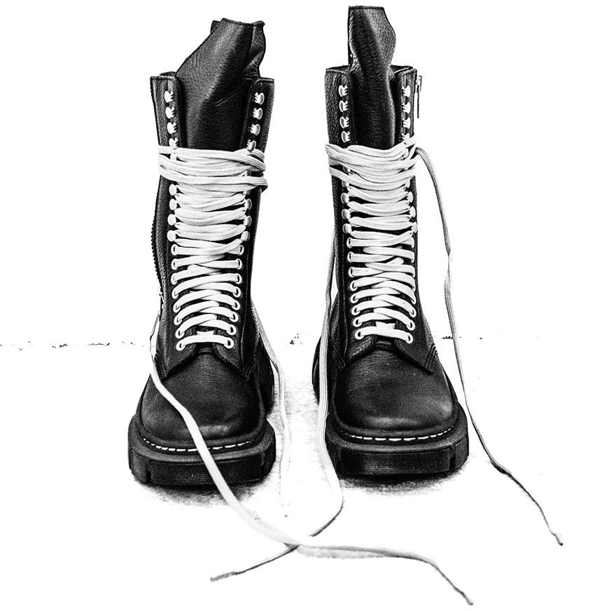 争奪戦必至「ドクターマーチン×リック・オウエンス」から早くも2つの新型が登場！ - 2枚目の画像