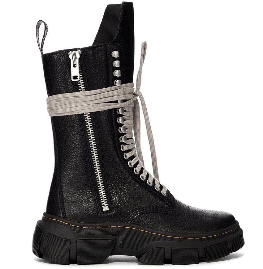 争奪戦必至「ドクターマーチン×リック・オウエンス」から早くも2つの新型が登場！ - 4枚目の画像