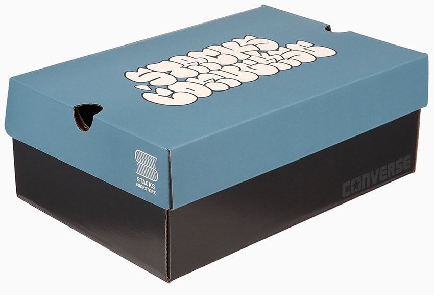 「コンバース」が本屋とコラボ！スタックス ブックストアによるスケシュー風の2モデル - 4枚目の画像