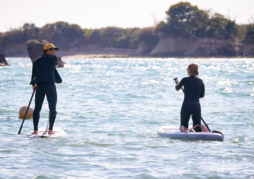 パタゴニアの“新世代”ウエットスーツは着心地が違う！ 編集部員が初SUP