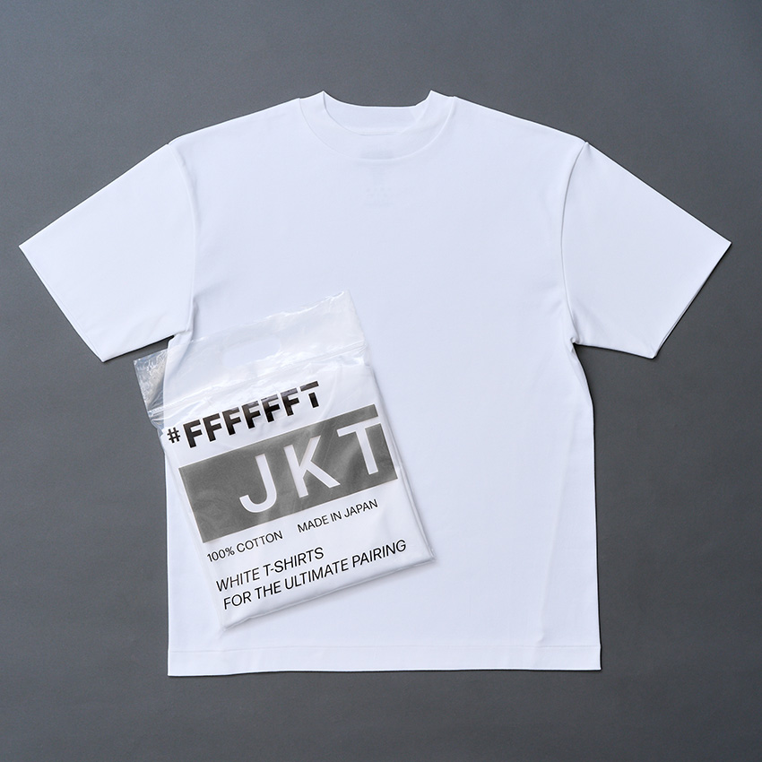 白T専門店「#FFFFFFT」の“ジャケットのためのドレスTシャツ
