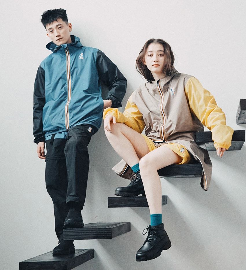 まだ間に合う！「ウィンダンシー×K-WAY」自然界の色彩要素を落とし込んだ初のコラボ作 - 3枚目の画像