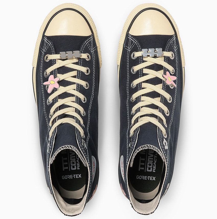ゴアテックス搭載「オールスター R」に刺繍アレンジ。コンバース×TTTMSWコラボ第2弾 - 2枚目の画像