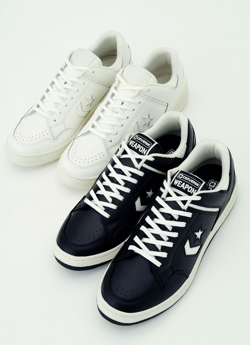 コンバース不朽の名作「ウエポン」復刻！デッドストックと見紛う再現性に注目 - 4枚目の画像