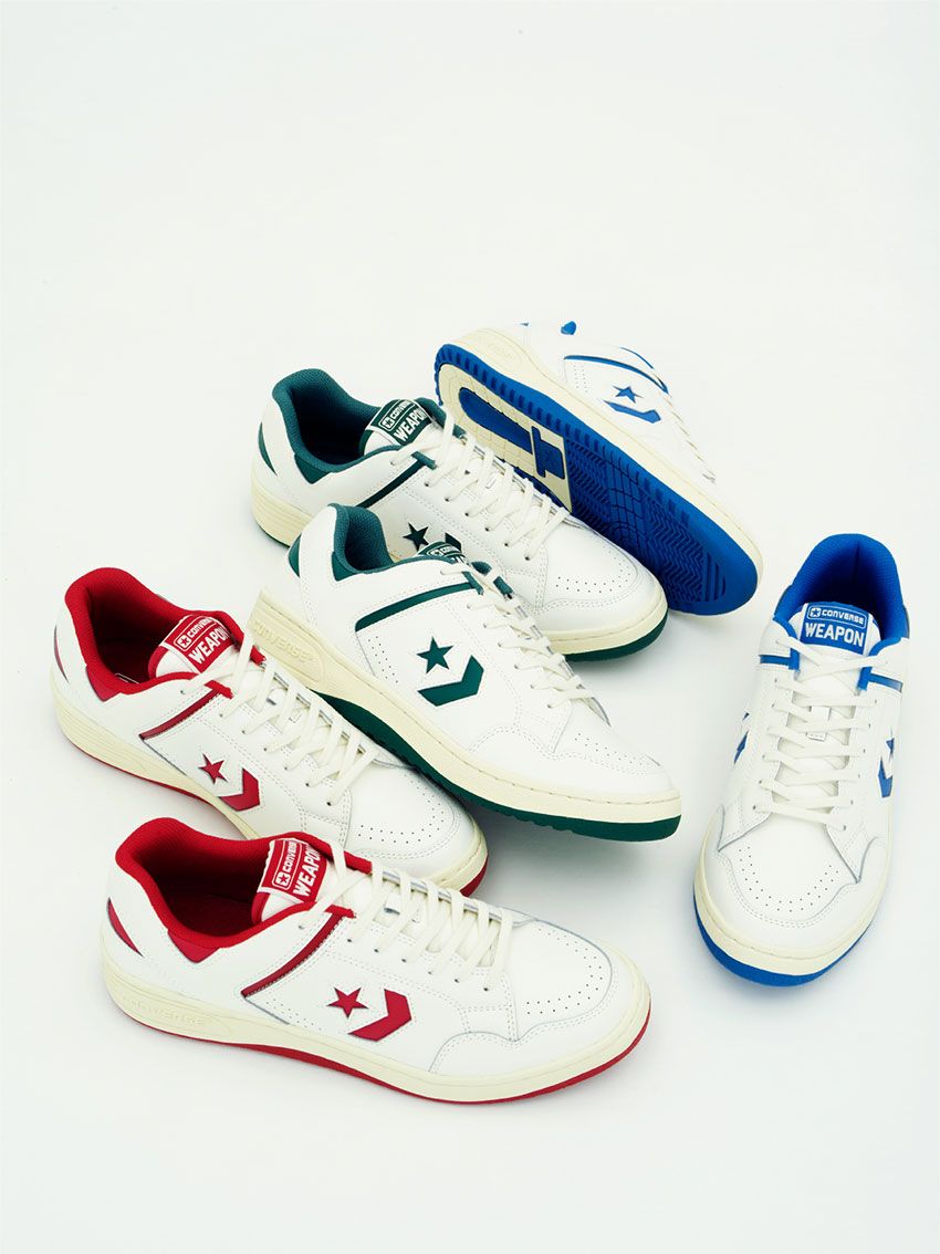 コンバース不朽の名作「ウエポン」復刻！デッドストックと見紛う再現性に注目 - 6枚目の画像