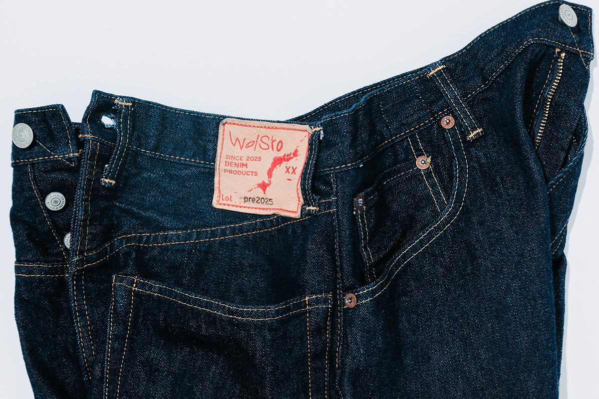 orslowから新ブランド「wolsro」が誕生！両A面仕様のデニムジャケット