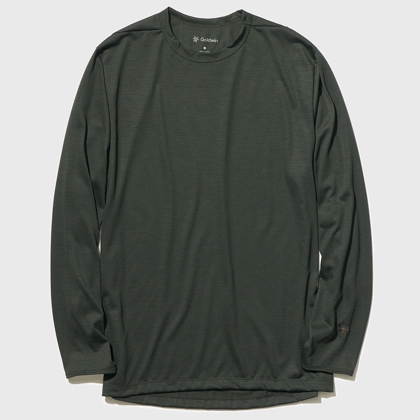 Goldwin 0 リアクションディフュージョンロングスリーブティーシャツ Goldwin0 Spring Summer 2025 GZ45109 Reaction Diffusion L/S T