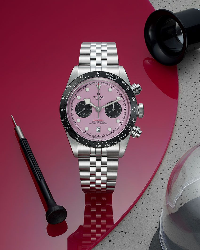 チューダー「ブラックベイ」にレアモデル。文字盤のピンクが意味することとは - 1枚目の画像