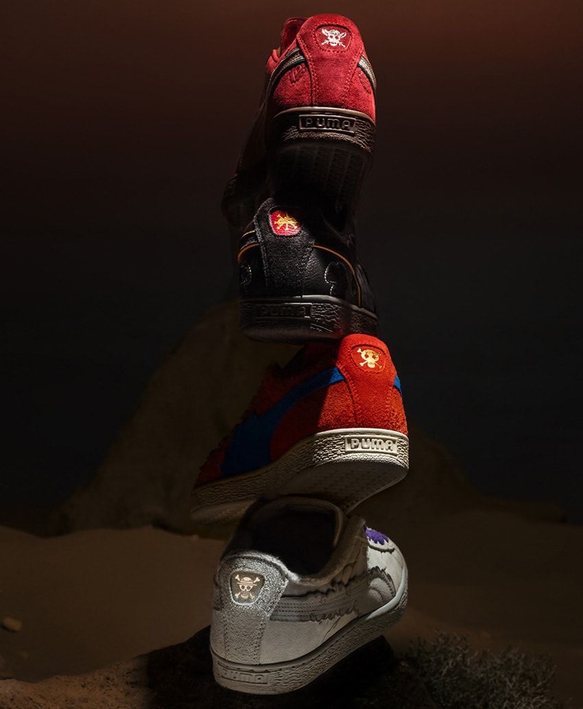 プーマがワンピースとタッグを組んだ！“新四皇” をイメージした4モデルの「スウェード」 - 3枚目の画像