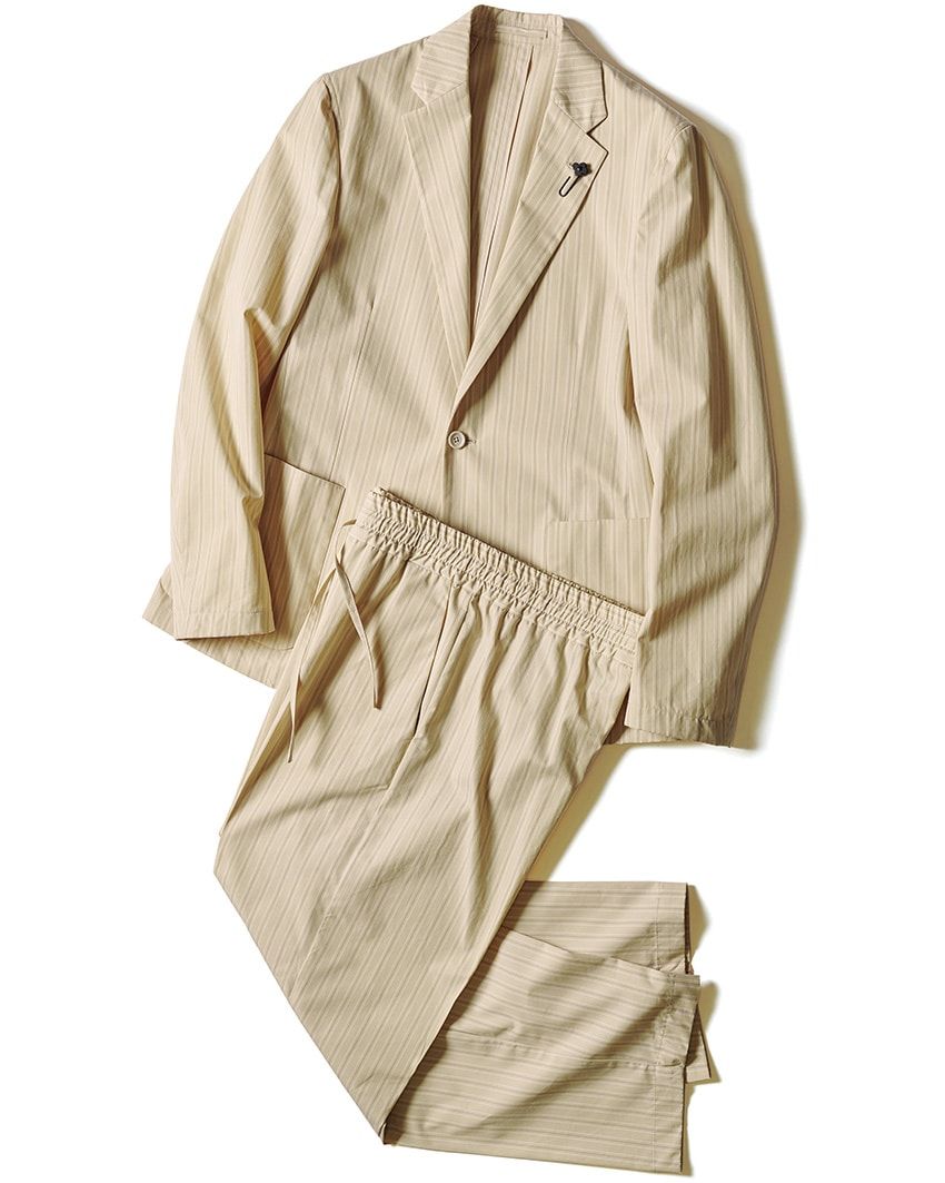 「カジュアルにスーツと付き合うならパンツのシルエットに注目を」スタイリスト四方章敬さんのスーツ着こなし術 - 5枚目の画像