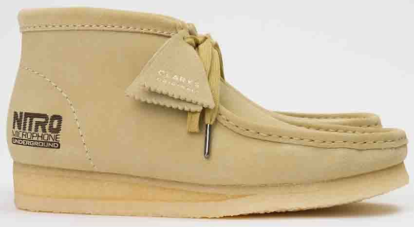 クラークス「ワラビー」をスニーカーの名店・山男フットギアがカスタム。ニトロとの3者コラボ！ - 9枚目の画像