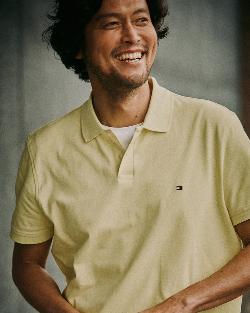 改めて頼りたいトミー ヒルフィガーのポロシャツ。進化した定番服は