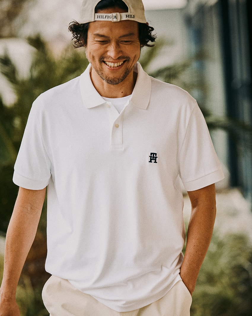 改めて頼りたいトミー ヒルフィガーのポロシャツ。進化した定番服は