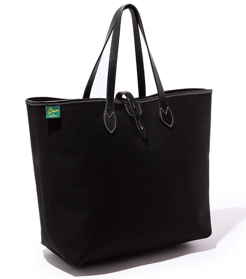 トートバッグ nonnative ノンネイティブ レザー バッグ ブラック 防水・防汚性に優れる「ノンネイティブ×ブレディ」のバッグは一生