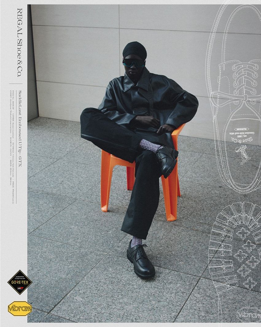 ゴアテックス搭載のUチップとローファーが「リーガル」から。ビブラムソールでスベりしらず！ - 8枚目の画像